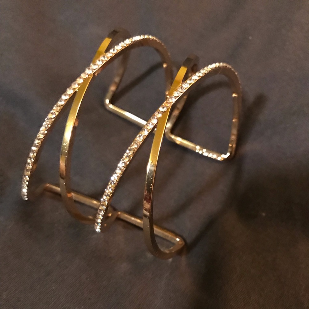 Brand new Gold and sparkly cuff from Target